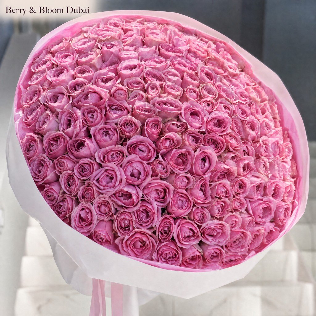 101 Fuchsia Roses